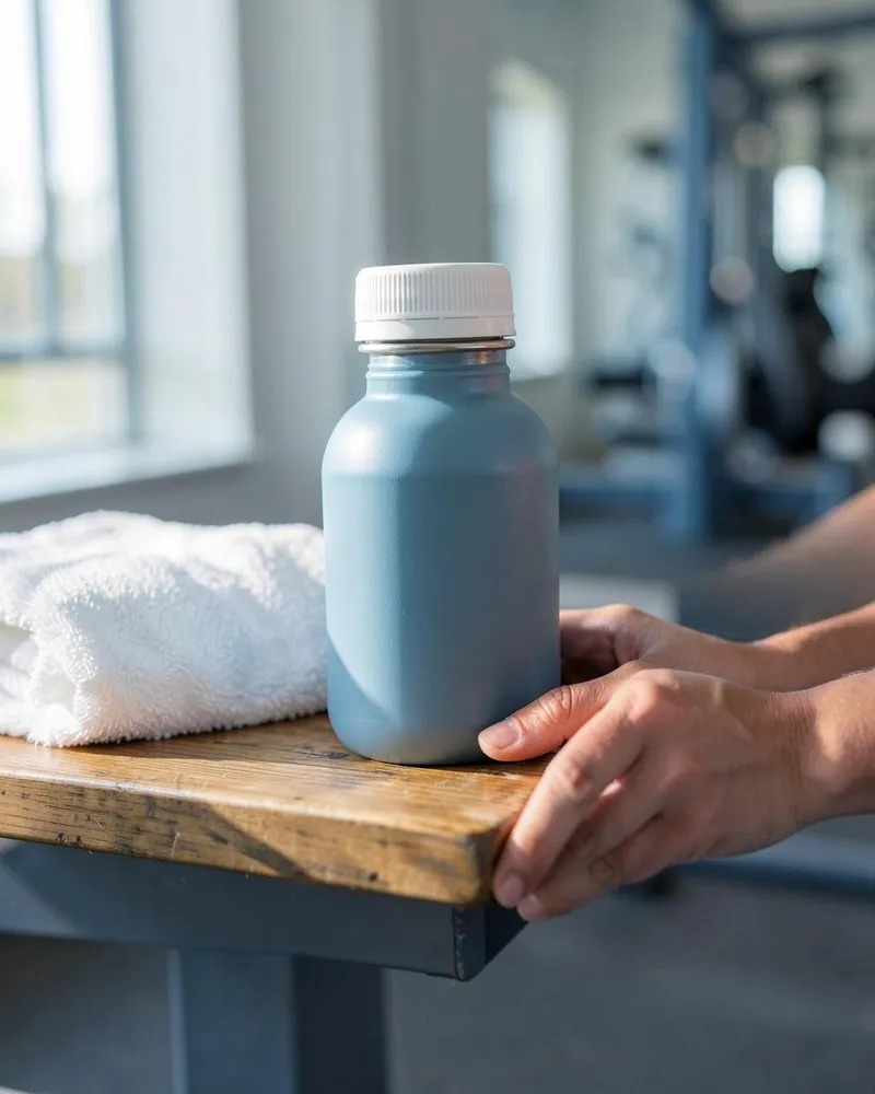 Example ad for Flow Bottle: Cold water, all session long